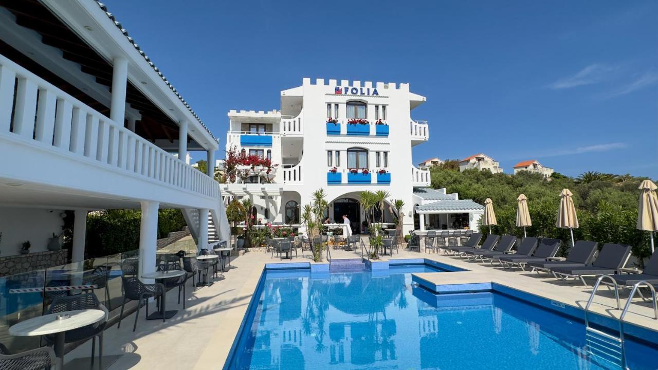 Folia Apartments Chania Agia Marina Exterior foto