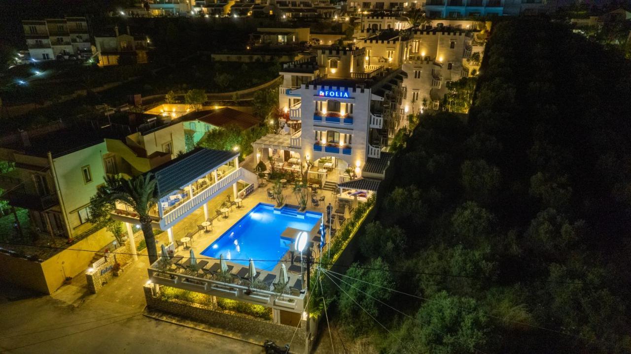 Folia Apartments Chania Agia Marina Exterior foto