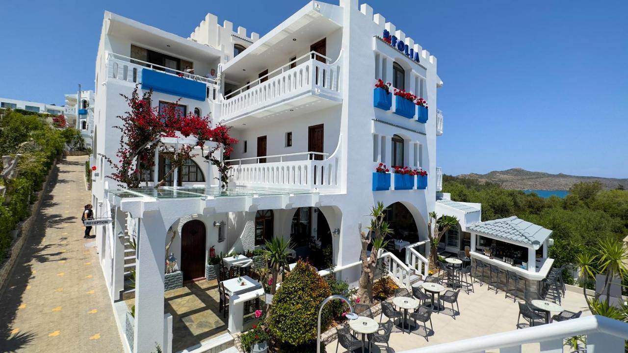 Folia Apartments Chania Agia Marina Exterior foto